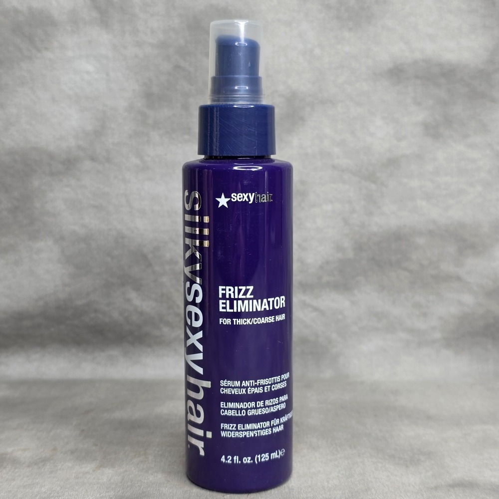 Silky Sexy Hair Frizz Eliminator Anti-Frizz Serum Thick/Coarse Hair - 4.2 oz